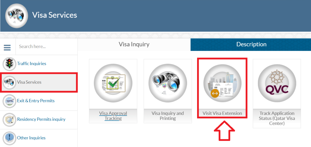 Qatar Family Visit Visa Extension