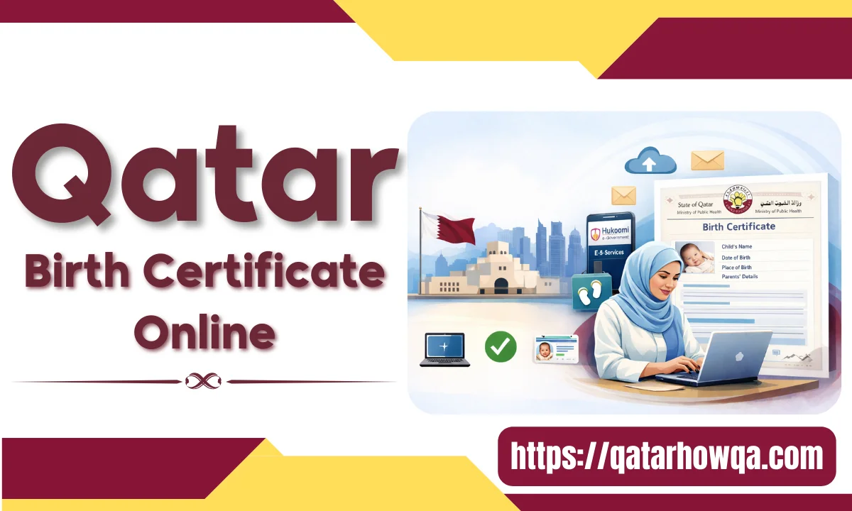 Qatar birth certificate