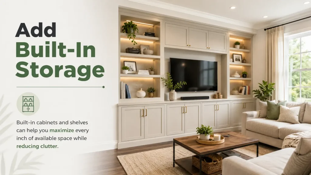 Add Built-In Storage