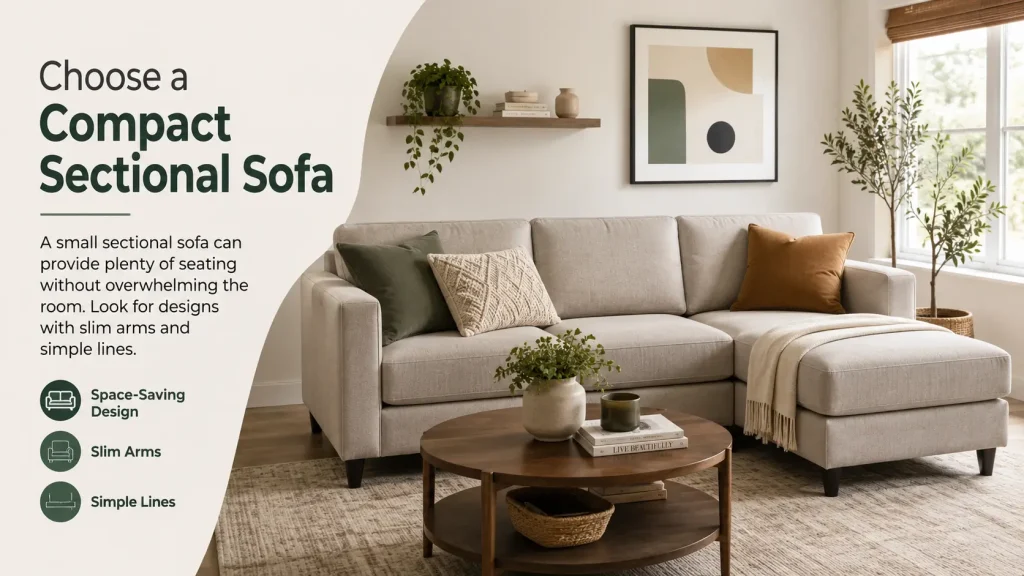 Choose a Compact Sectional Sofa