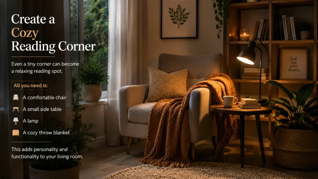 Create a Cozy Reading Corner