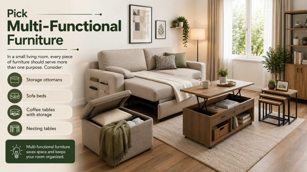 Pick Multi-Functional Furniture