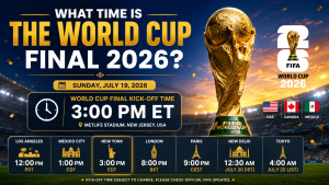 What Time Is the World Cup Final 2026?